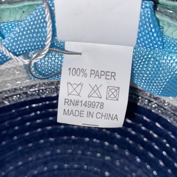 Elsie & Zoey Striped Sun Hat - Picture 12 of 12